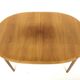 Scandinavian walnut dining table, Sweden, 1960s