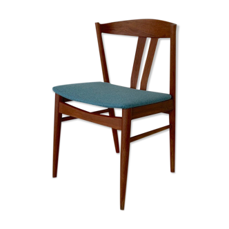 Danish midcentury teak dining chair by Bramin