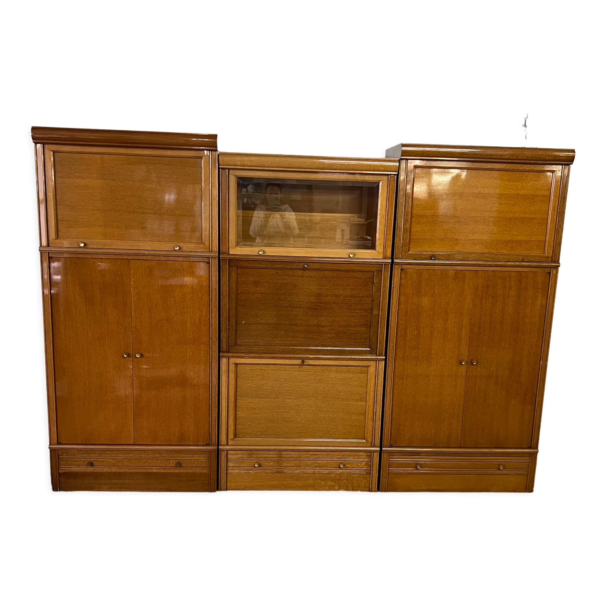 Modular bookcase cabinet MD