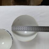 Facet bowl in the style of Moulin des Loups / St Amand