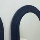 Pair of ABS wall mirrors Anna Castelli for Kartell 1960s