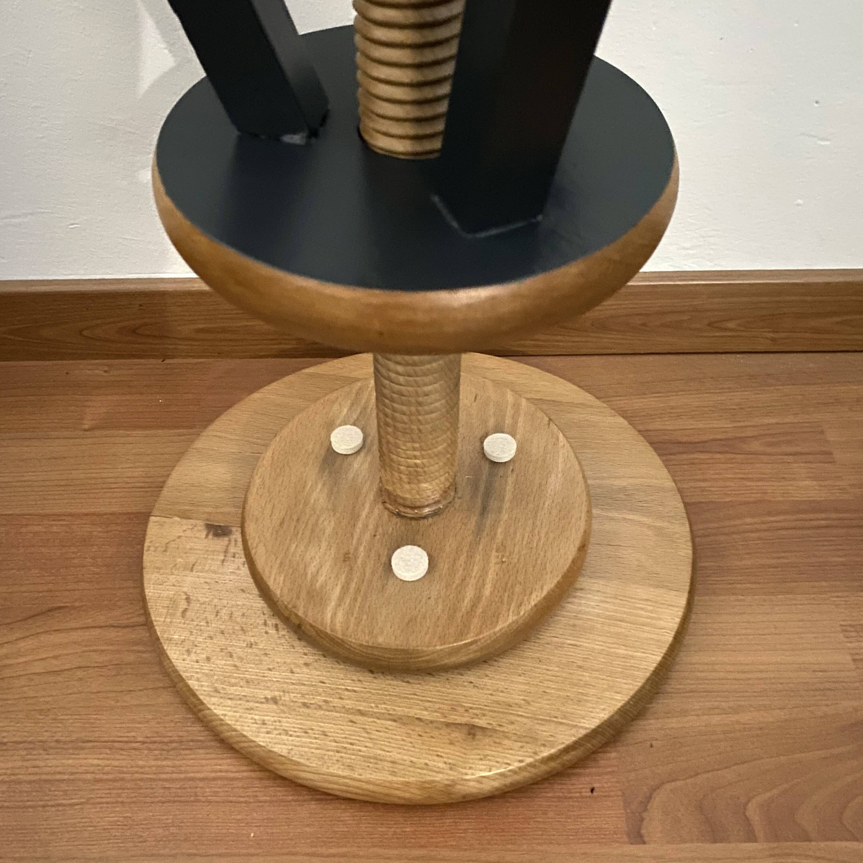 Screw stool, restored