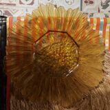 2 large art deco design plates