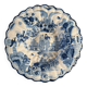 Polylobed hollow dish in Delft earthenware with Chinese decoration, 18th century