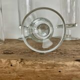 6 vintage Luminarc flutes