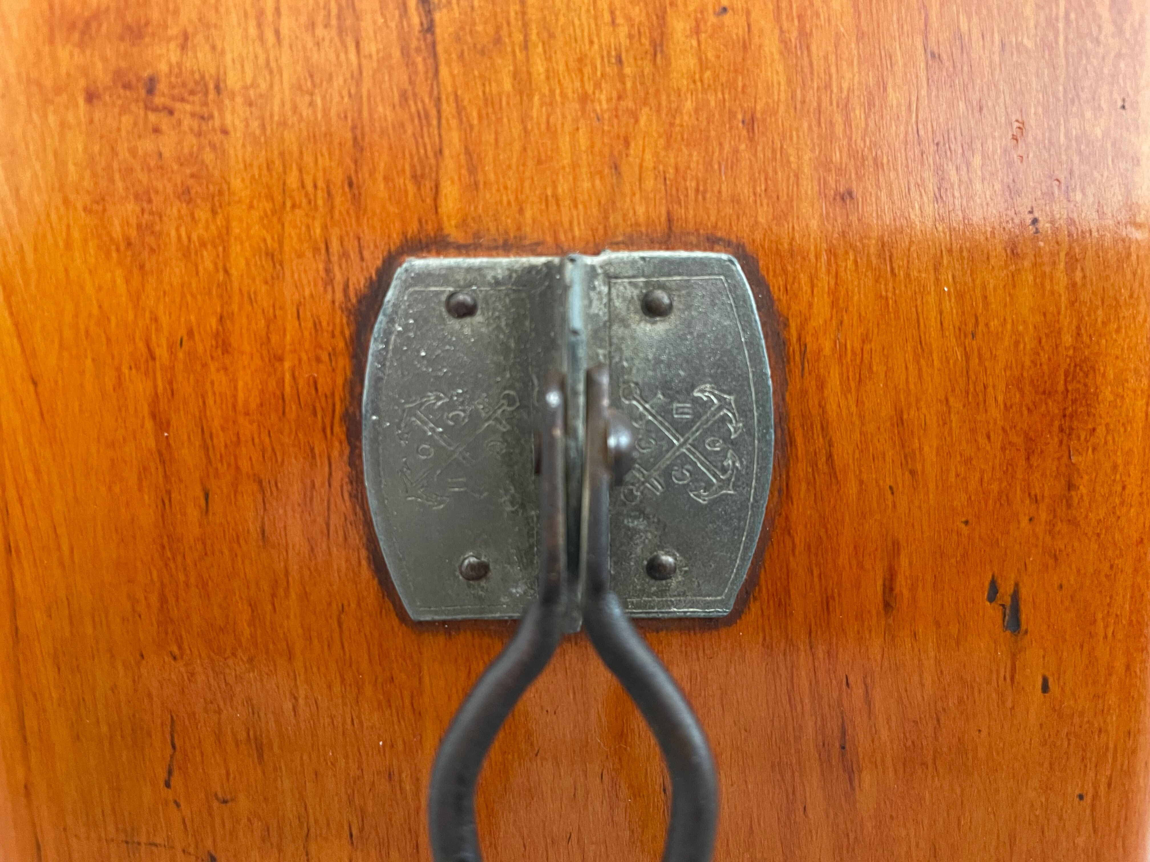 Old barber mirror to hang