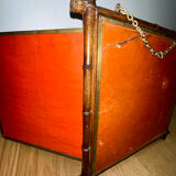 Triptych Mirror Barber Asia Bamboo 1865