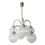 Vintage chandelier 6 balls 1970