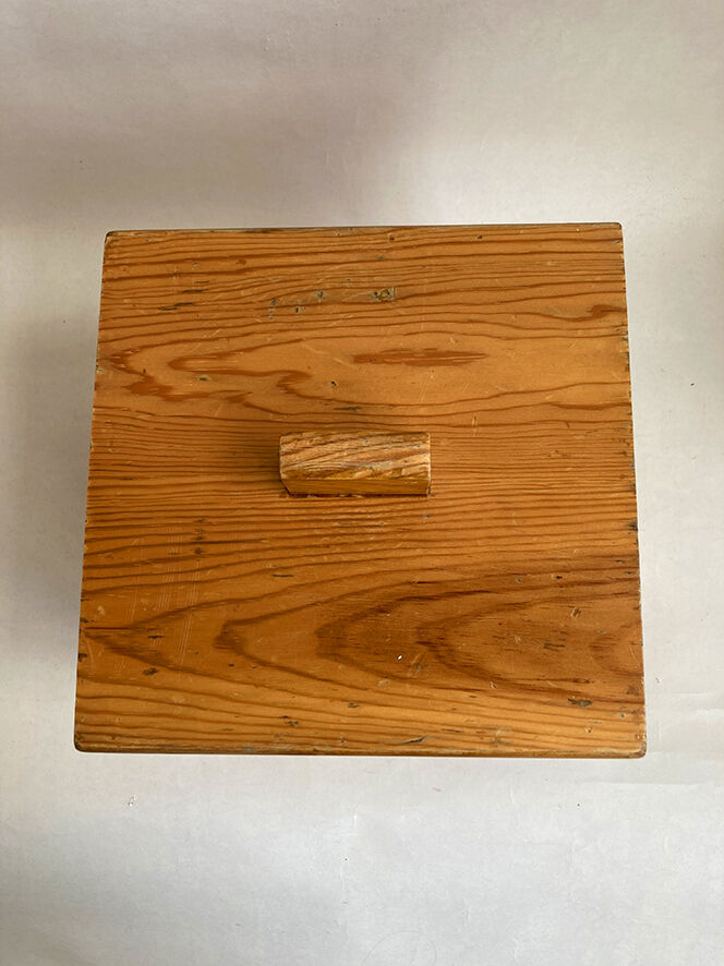 Wooden box regain vintage 1970