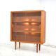Showcase by CFC Silkeborg 1960s Danish teak Scandinavian display cabin