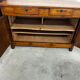 Buffet meuble de rangement rustique 19e