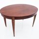 Oval Empire table, France, circa 1880. After renovation.