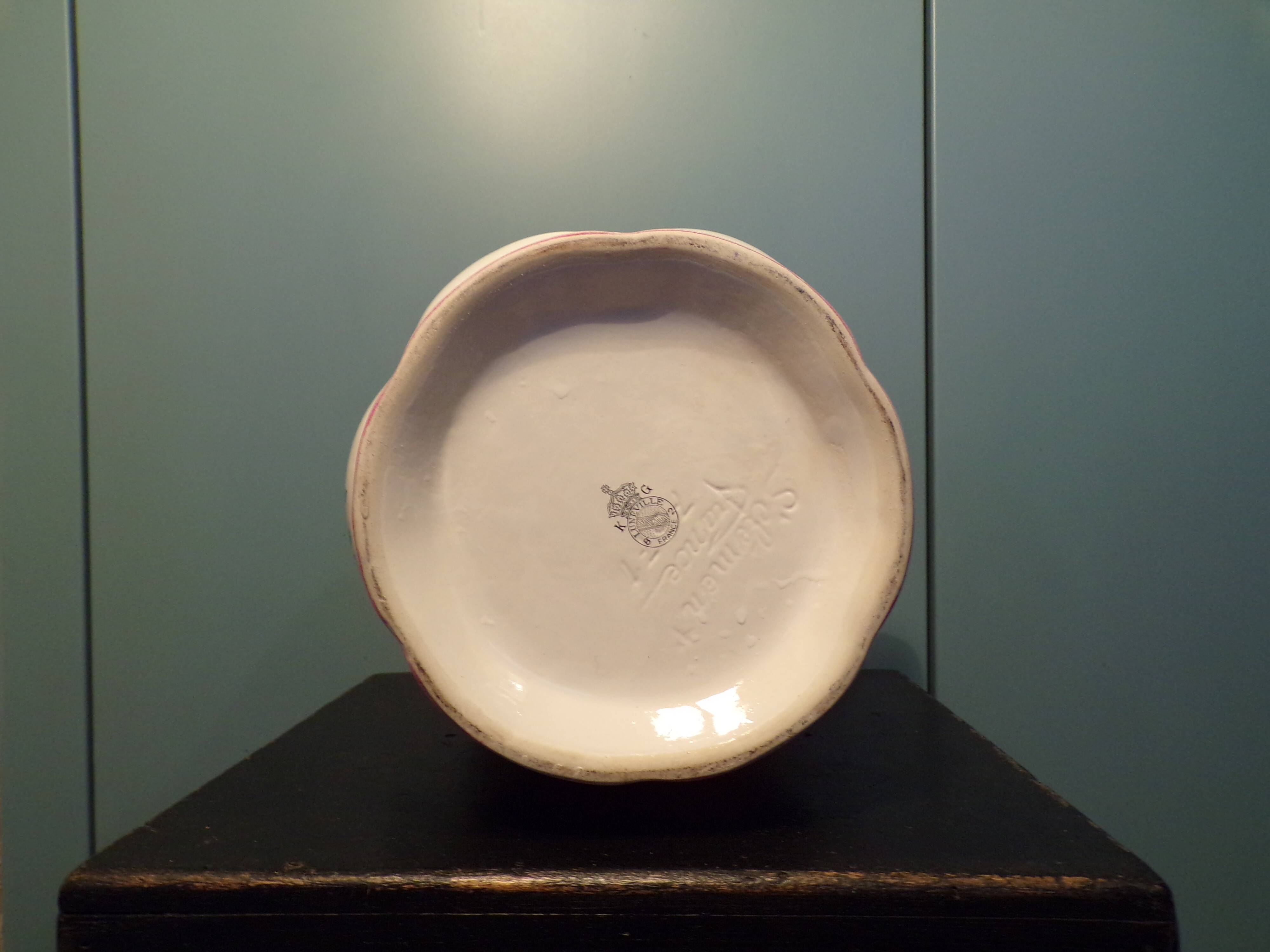 Lunéville Kg flowerpot with street lamp decor