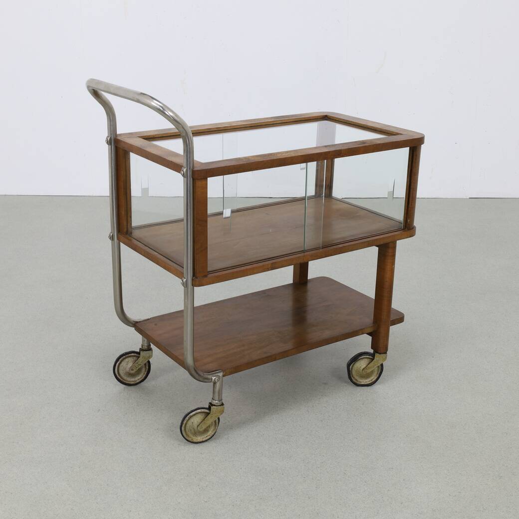 Art Deco Serving Bar Cart / Trolley, 1930s