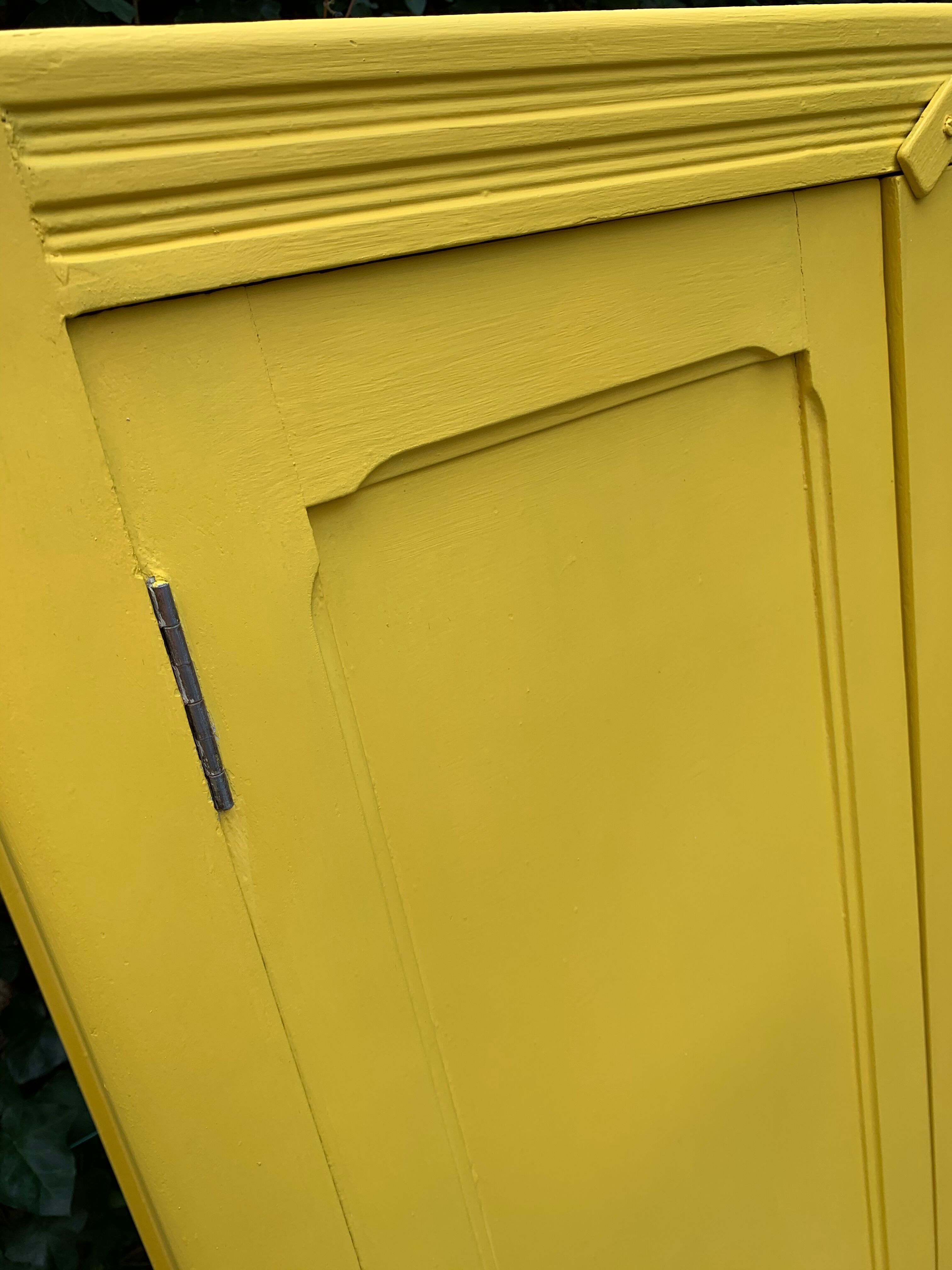 Powdered yellow parisian wardrobe 1950