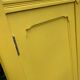 Armoire parisienne jaune poudrée 1950.