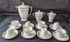 Art Deco coffee service