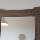Old golden mirror 90 x 66cm