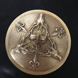 Pot à tabac en bronze Max Le Verrier