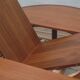 1960s round diningtable in teak from Lübke