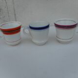 Trois tasses anciennes  Brulots