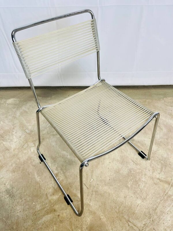 Paire de chaises scoubidou enfant