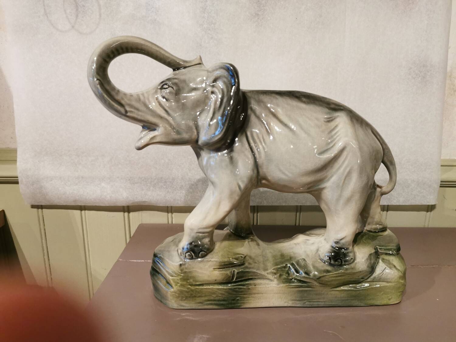 Ceramic elephant