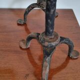 Pair of brutalist candlesticks