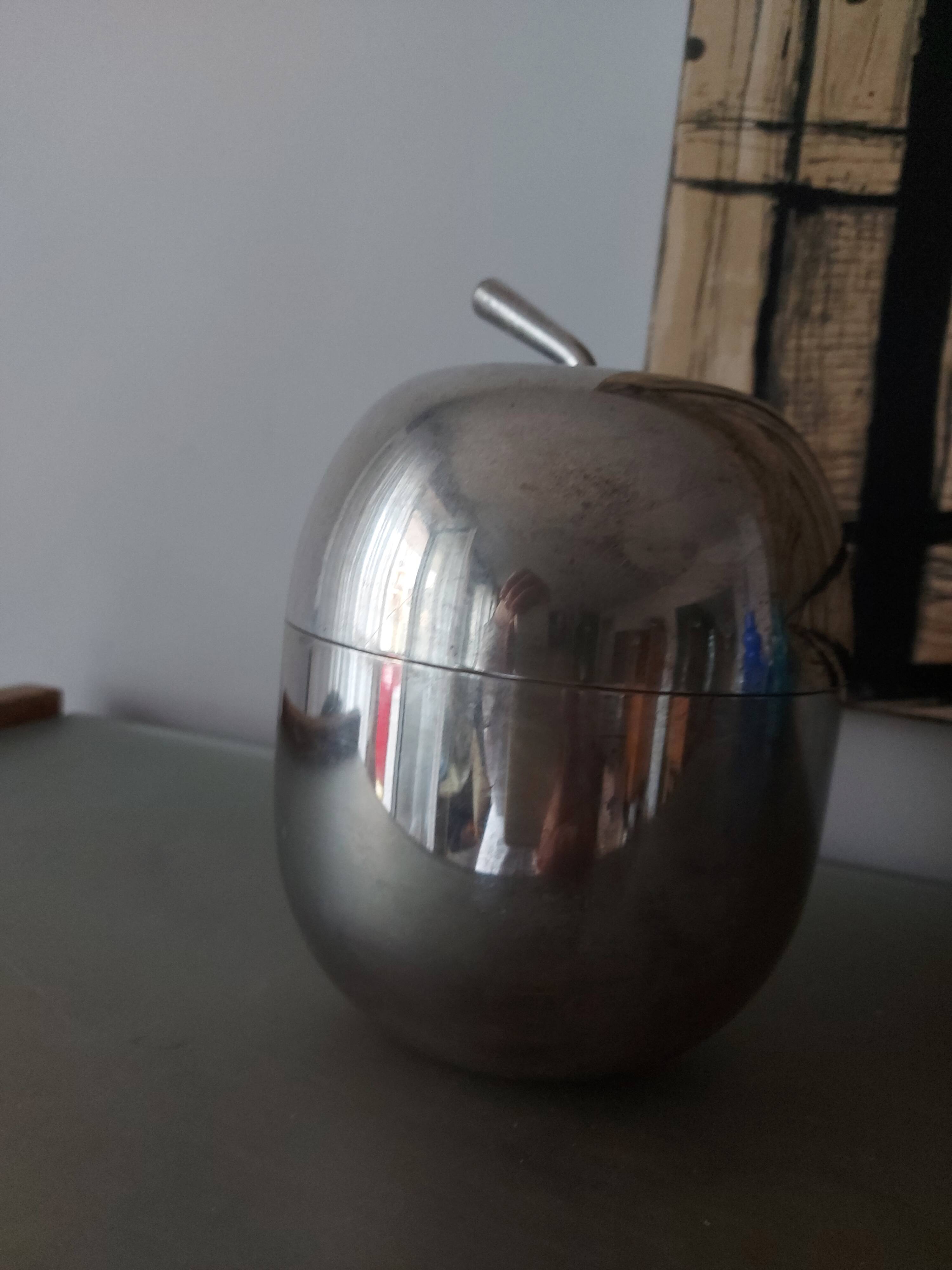Vintage metal ice bucket