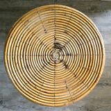 Rattan stool of the 70s