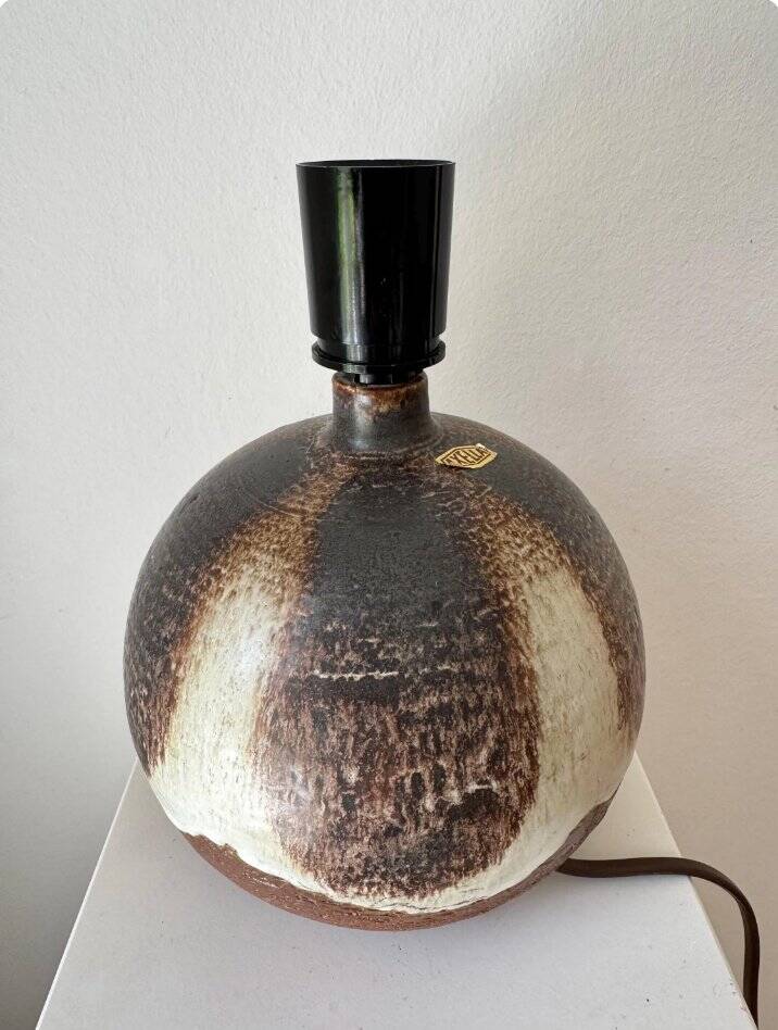 Lampe de table danoise vintage d'Axella, années 1960.