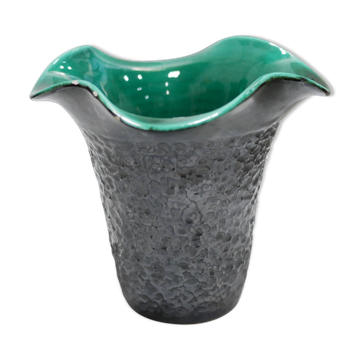 Vintage ceramic corolla vase