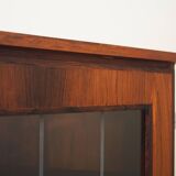 Vitrine en palissandre, design danois, années 1970, production : Danemark