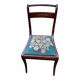 Chaise bois tapisserie vintage