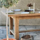 Large farmhouse table - solid oak - drawer
