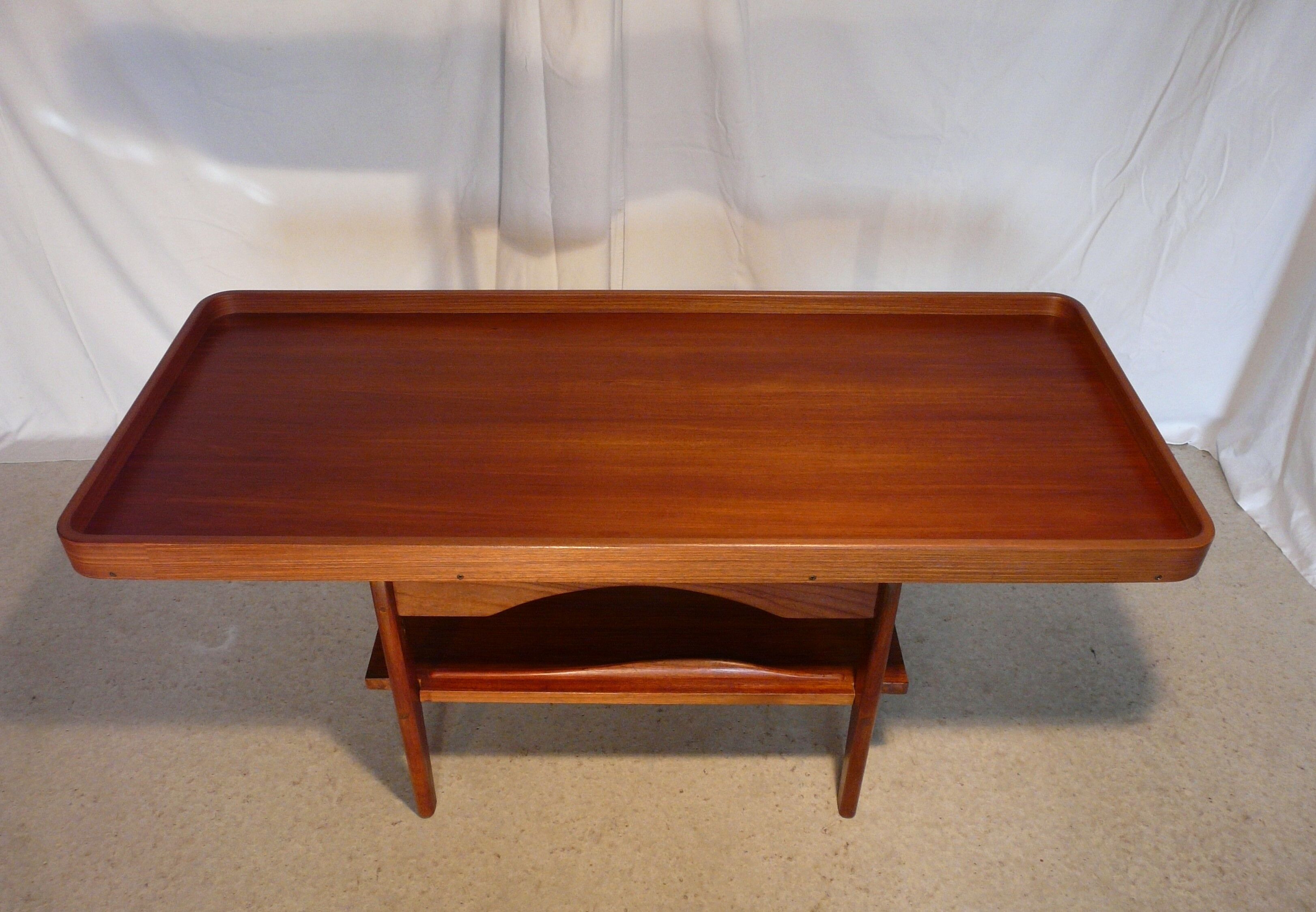 Scandinavian teak coffee table