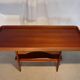 Scandinavian teak coffee table