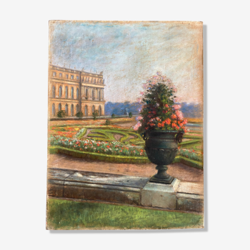 Garden of Versailles Pastel