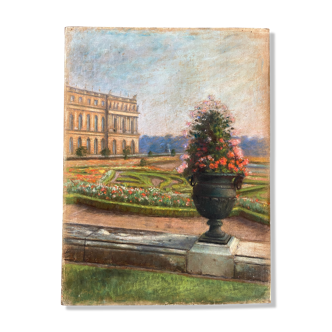 Garden of Versailles Pastel