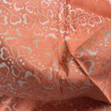 Coral butterfly tablecloth and 12 napkins