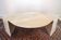 Roche Bobois coffee table in eye shape made of travertine from the 1970s/80s.