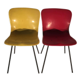 Pair of chairs Pagholz model 1507 from 1956