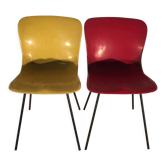 Pair of chairs Pagholz model 1507 from 1956