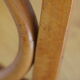 Baumann light beech armchair