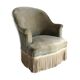Green grey toad chair