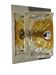 Italian chrome and Murano glass wall light from the 1970s.