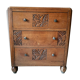 Chiffonnier art déco sculpté
