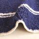 Tapis bleu moderne