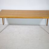 Beech Side Table by Hartmut Lohmeyer for Wilkhahn, 1960s