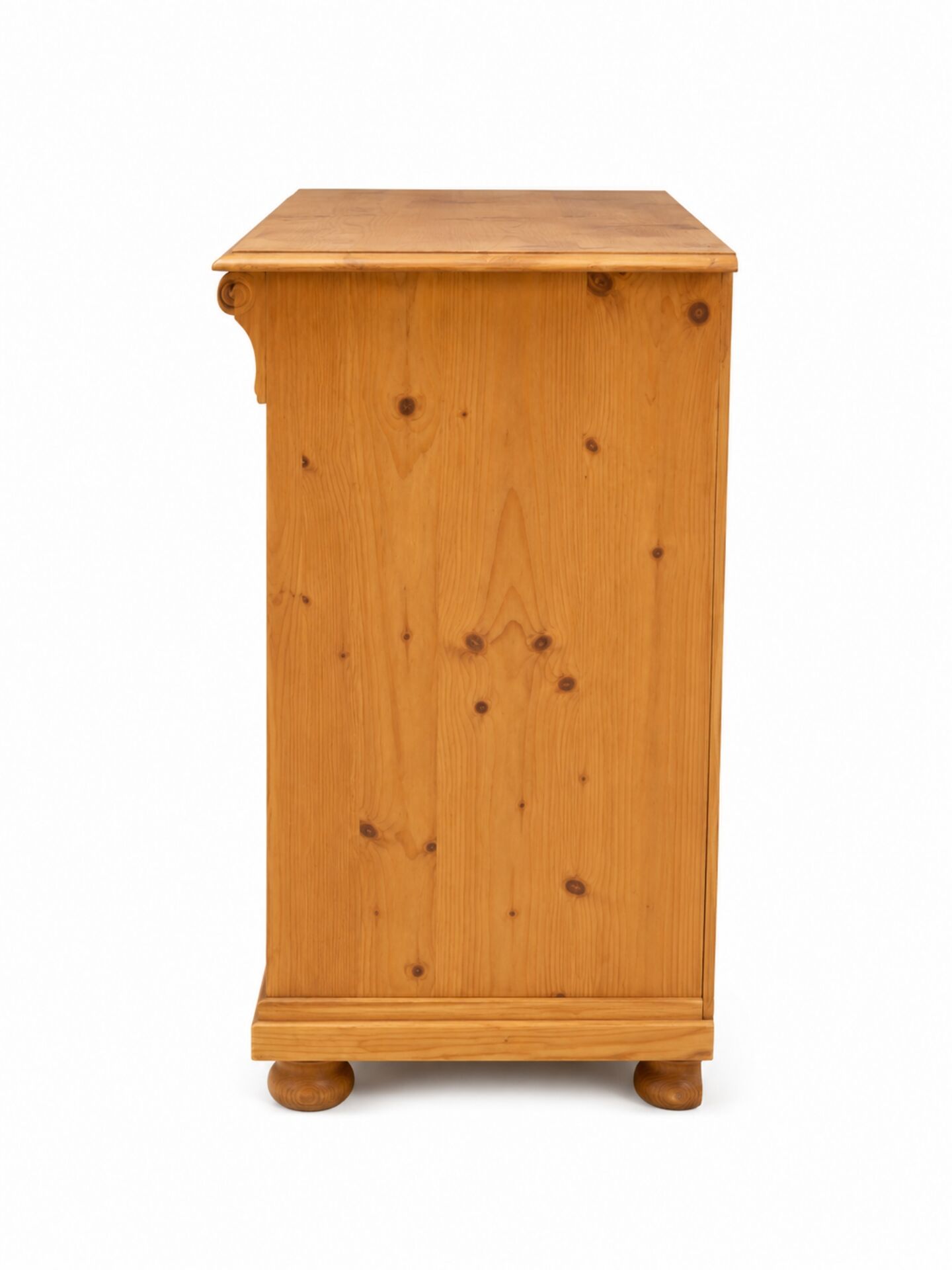 Commode en épicéa massif – 4 tiroirs – Style campagne scandinave